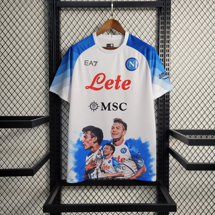 Camisa Napoli Especial Champions - Torcedor