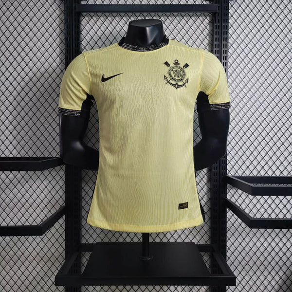 Camisa Corinthians III 23/24 s/n° Jogador Nike Masculino - Amarelo
